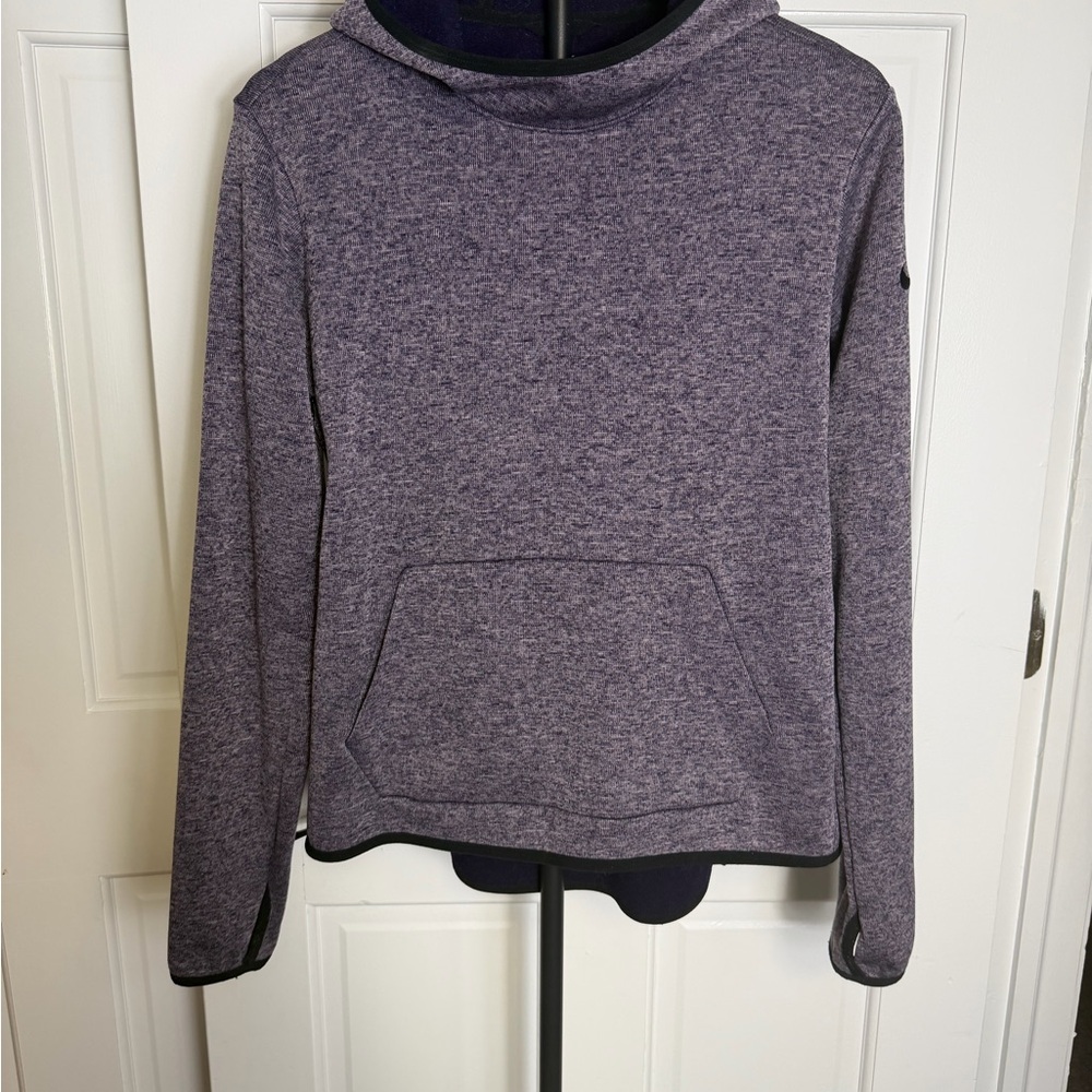 Women's Heathered Purple Nike Dri-Fit Hoodie Size Medium
